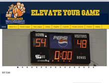 Tablet Screenshot of mississaugawolverines.com